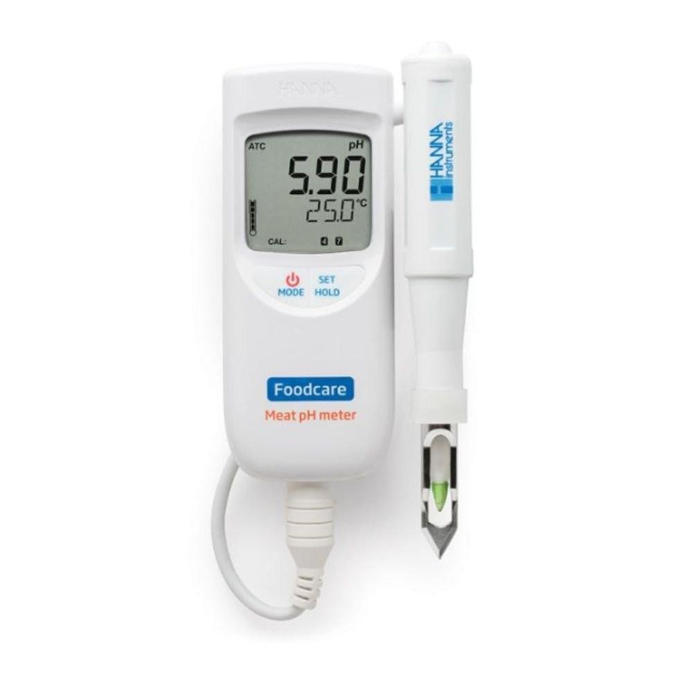 HANNA HI-99163 เครื่องวัดค่า pH สำหรับเนื้อสัตว์ (pH meter for meat processing industry) image