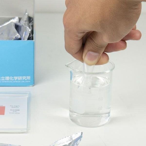 ตารางตรวจสอบอายุการใช้งานของ PACKTEST ชุดทดสอบคุณภาพน้ำ