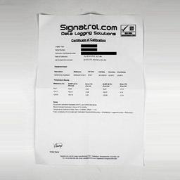 Signatrol SL54TH-A กระดุมบันทึกอุณหภูมิและความชื้น (-20 To 85°C) | With Certificate image