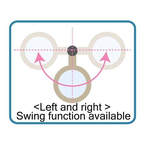 Otsuka ENVL6K-CF-2XAR โคมไฟแว่นขยายกำลังขยาย 2 เท่า (Full Spectrum LED Lighting Magnifier) | Compact free arm type image