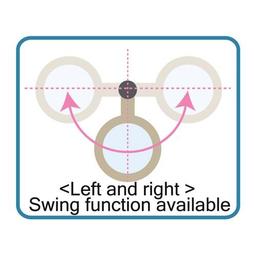 Otsuka ENVL6K-CF-2XAR โคมไฟแว่นขยายกำลังขยาย 2 เท่า (Full Spectrum LED Lighting Magnifier) | Compact free arm type image