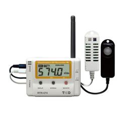 TND 574-S เครื่องวัดและบันทึกแสงยูวี | For Measuring TempHumidity plus Illuminance and UV image