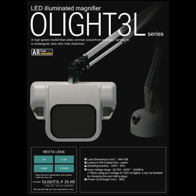Otsuka OLIGHT3L Series โคมไฟแว่นขยาย LED Illuminated Magnifier