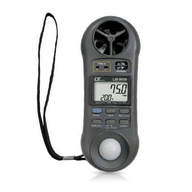 Lutron LM-9000 เครื่องวัดความเร็วลม 7 In 1
