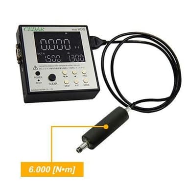 CEDAR WDIS-RL6 เครื่องทดสอบแรงบิด (Higher torque management)