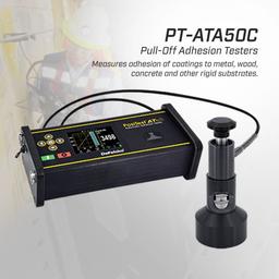 DeFelsko ATA50C เครื่องทดสอบแรงยึดเกาะพื้นผิวแบบอัตโนมัติ Pull-off Adhesion Testers image