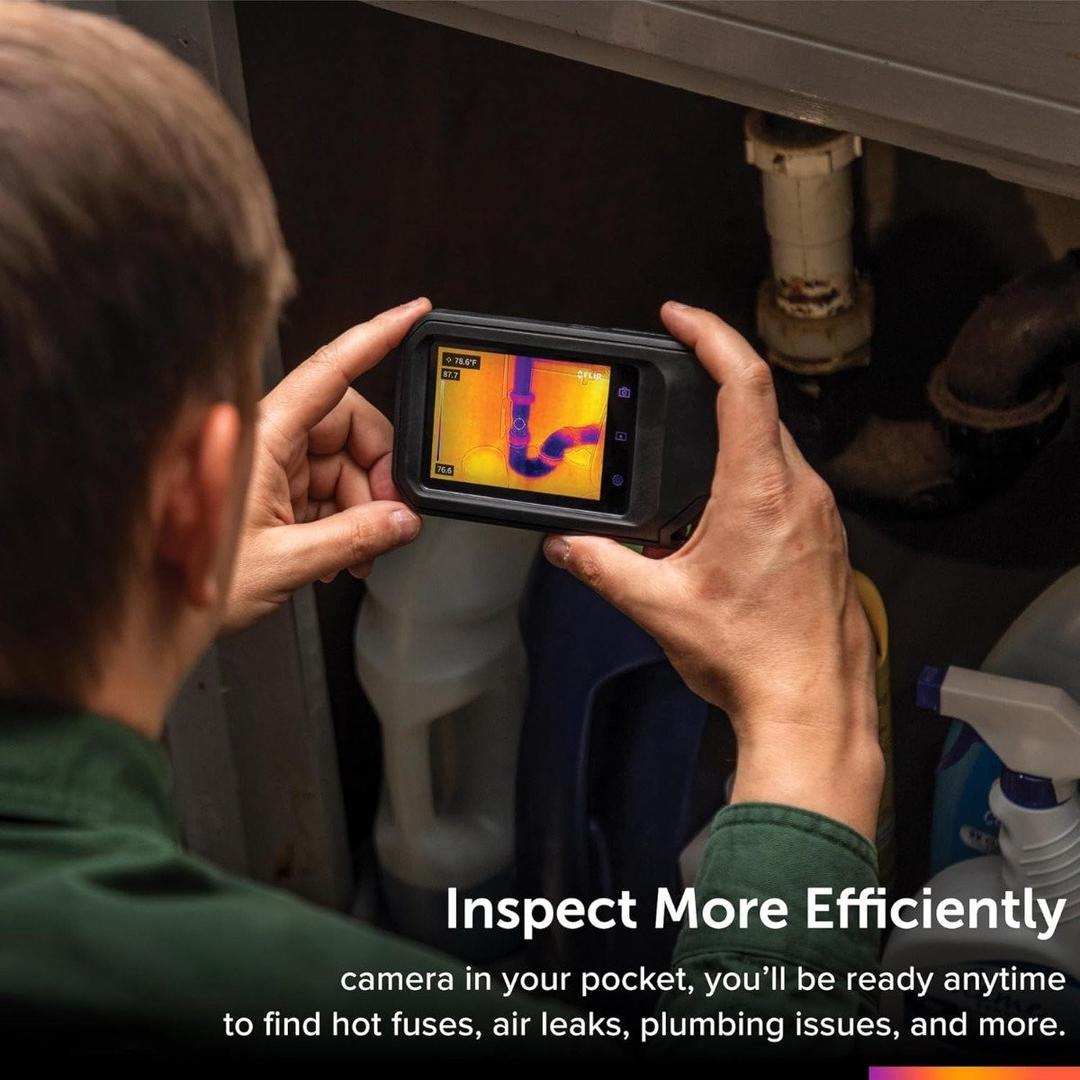 FLIR C5 กล้องถ่ายภาพความร้อนแบบพกพา (160 X 120 Pixels) | พร้อม Cloud & Wi-Fi image