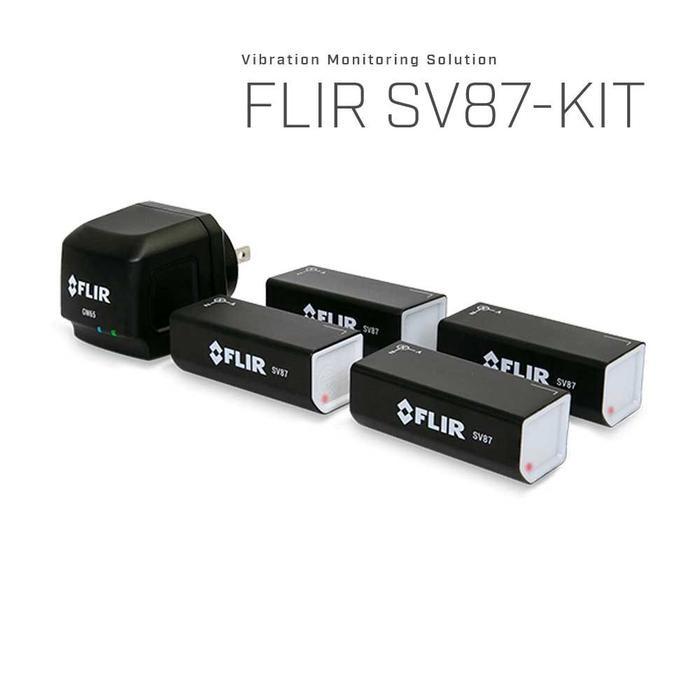 FLIR SV87-KIT เครื่องวัดความสั่นสะเทือนและอุณหภูมิแบบไร้สาย image