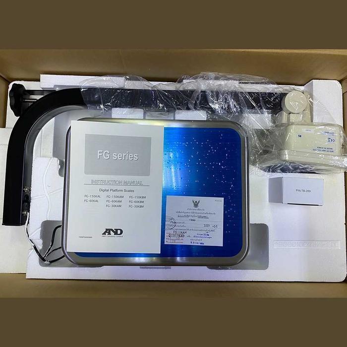 AND FG-30KAM เครื่องชั่งน้ำหนักดิจิตอลแบบตั้งพื้น | Max.30Kg image