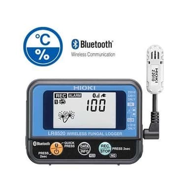 Hioki-LR8520 เครื่องบันทึกและเก็บข้อมูลเพื่อป้องกันการเกิดเชื้อรา WIRELESS FUNGAL LOGGER