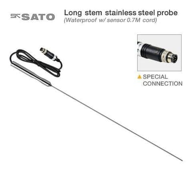 SK Sato S270WP-03 โพรบวัดอุณหภูมิปลายมนยาว (Round End-Waterproof) | Cable 0.7 M