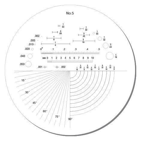 Peak PS-5-10X สเกลเลนส์ No.5 ใช้งานร่วมกับตัวกล้องที่กำลังขยาย 10X แบบเปลี่ยนสเกลเลนส์ได้ image