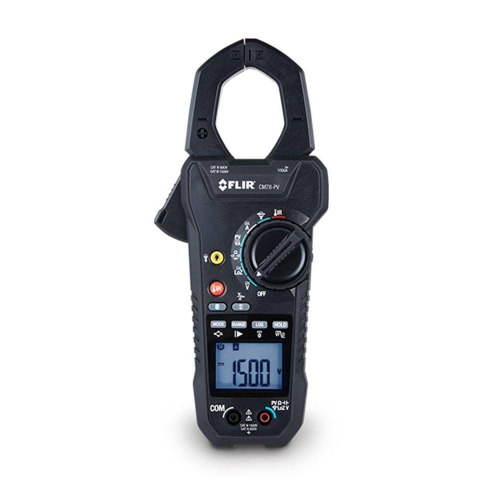 FLIR CM78-PV แคลมป์มิเตอร์สำหรับระบบโซลาร์เซลล์ CAT III 1500 V Solar Clamp Meter image