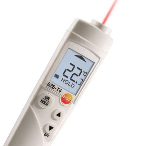 Testo-826-T4 เครื่องวัดอุณหภูมิดิจิตอล 2in1 HACCP (IP65) | Max.230°C image