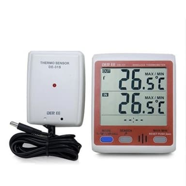 DER EE DE-31 เครื่องวัดอุณหภูมิไร้สาย Wireless Thermometer