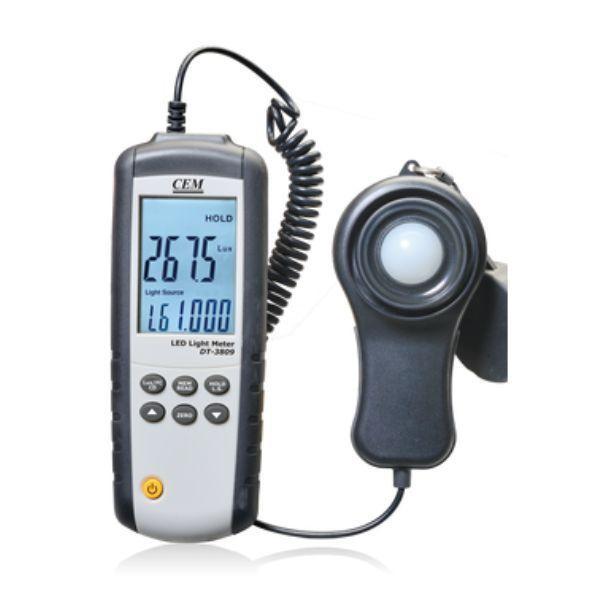 CEM DT-3809 เครื่องวัดแสงLED │ Digital LED Light Meter image