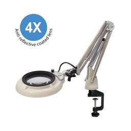 Otsuka ENVL6K-CF-4XAR โคมไฟแว่นขยายกำลังขยาย 4 เท่า (Full Spectrum LED Lighting Magnifier) | Compact free arm type image