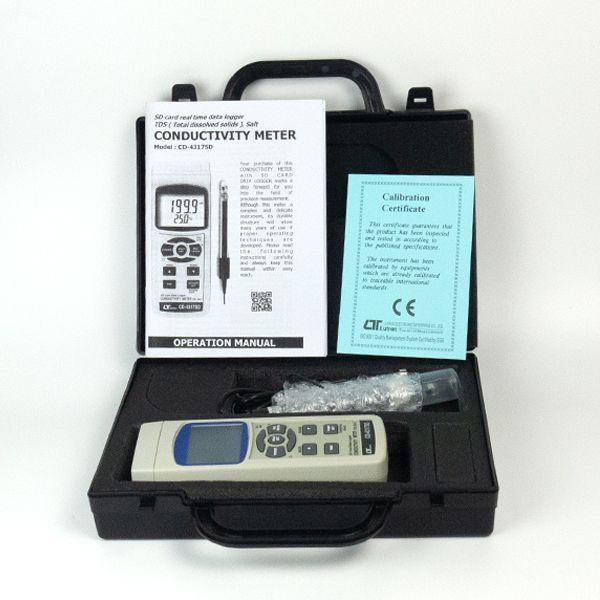 Lutron CD-4317SD เครื่องวัดคุณภาพน้ำ 4 In 1 | SD Memory Card image