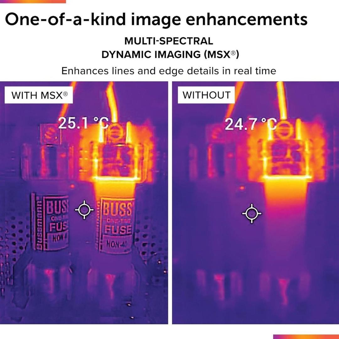FLIR-C3-X-WIFI กล้องถ่ายภาพความร้อนแบบพกพา (128 X 96 Pixels) | พร้อม Cloud & Wi-Fi image