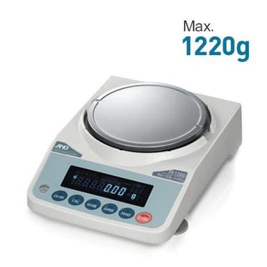 AND FX-1200IWP เครื่องชั่งน้ำหนักดิจิตอล | Max. 1220g