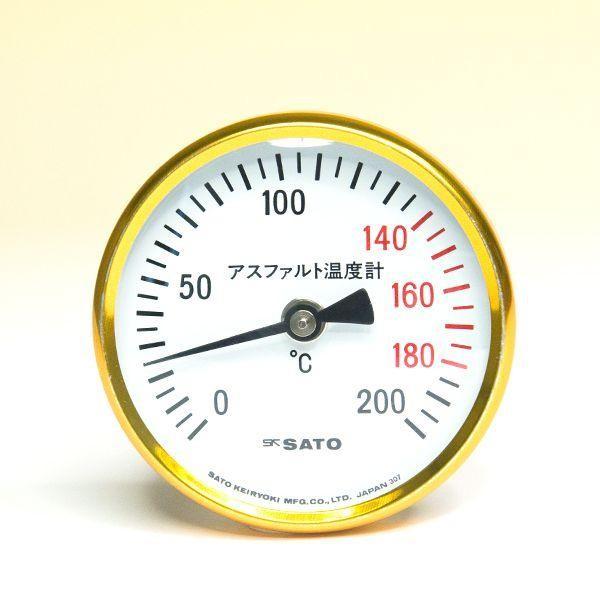 SK Sato รุ่น SK-2150-20 ที่วัดอุณหภูมิยางมะตอย (สเกลสีขาว) | (0 ถึง 200 ℃) image