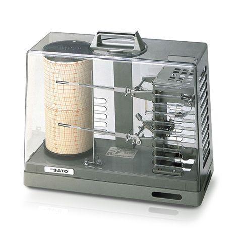 SK Sato SK-7211-00 Sigma II NSII-Q เทอร์โมไฮโกรกราฟ Thermohygrograph (Quartz Type) image