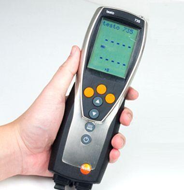 Testo-735-2 เครื่องวัดอุณหภูมิแบบดิจิตอล (High-Precision, Laboratories grade) | IP65 image