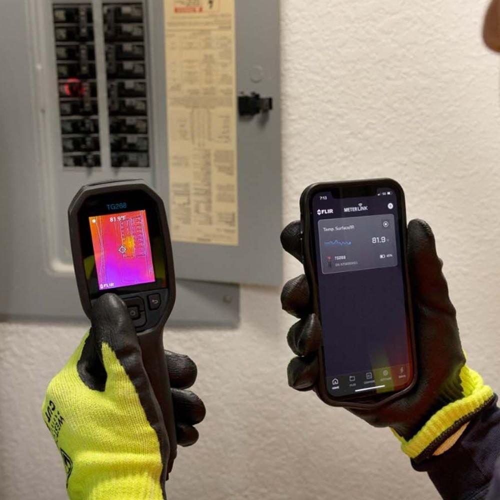 FLIR TG268 กล้องถ่ายภาพความร้อนแบบ Spot Thermal Camera (IR Resolution 160 × 120 pixels) image