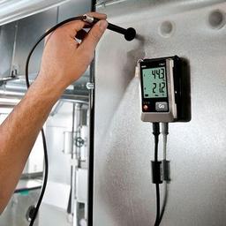 Testo-176-H1 เครื่องบันทึกอุณหภูมิความชื้นสัมพัทธ์ 2,000,000 ข้อมูล | IP65 image