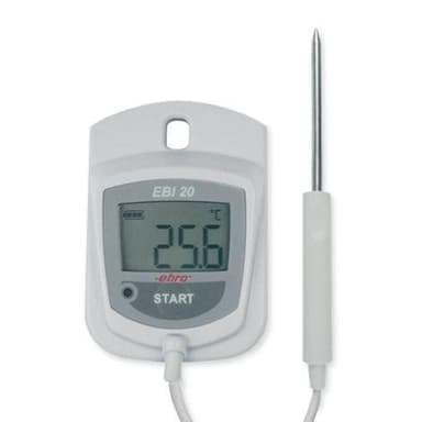 Ebro EBI20-TE1 เครื่องบันทึกอุณหภูมิ External Probe (IP67)