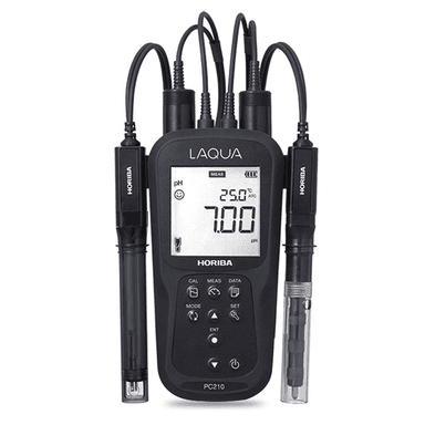 Horiba PC210-K เครื่องวัดคุณภาพน้ำ pH/ORP/CD/TDS/ Resistivity/Salinity Meter | Handheld Type 7 in 1
