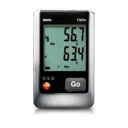 TESTO 176-T4 เครื่องบันทึกอุณหภูมิ 2,000,000 ข้อมูล (4 Channels) | IP65 image
