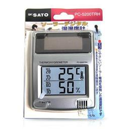 SK Sato PC-5200TRH เครื่องวัดอุณหภูมิและความชื้น (ใช้พลังงานแสงอาทิตย์) image