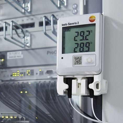 Testo Saveris 2-H1 เครื่องบันทึกอุณหภูมิความชื้น (Testo Cloud) image