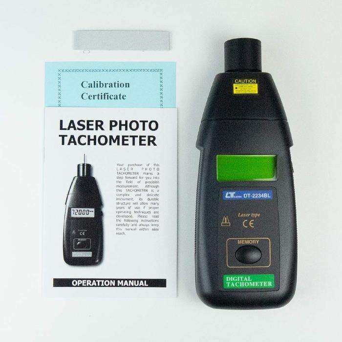 Lutron DT-2234BL เครื่องวัดความเร็วรอบแบบไม่สัมผัส (Non-contact) image