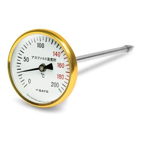 SK Sato รุ่น SK-2150-20 ที่วัดอุณหภูมิยางมะตอย (สเกลสีขาว) | (0 ถึง 200 ℃) image