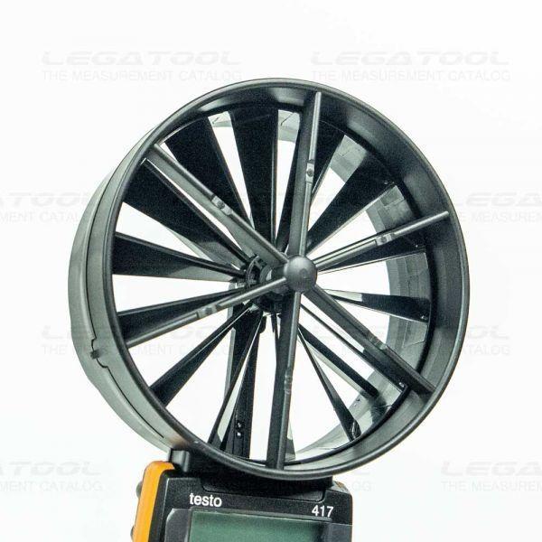 Testo 417 Kit 1 เครื่องวัดความเร็วลม พร้อม กรวยวัดความเร็วลม | With App Connection image