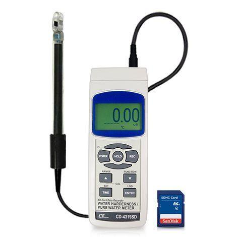 Lutron CD-4319SD เครื่องวัดคุณภาพน้ำ 6 In 1 | SD Memory Card image