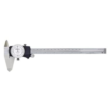 Mitutoyo M-505-741J Dial Caliper เครื่องวัดคาลิเปอร์แบบเข็ม 0-8"