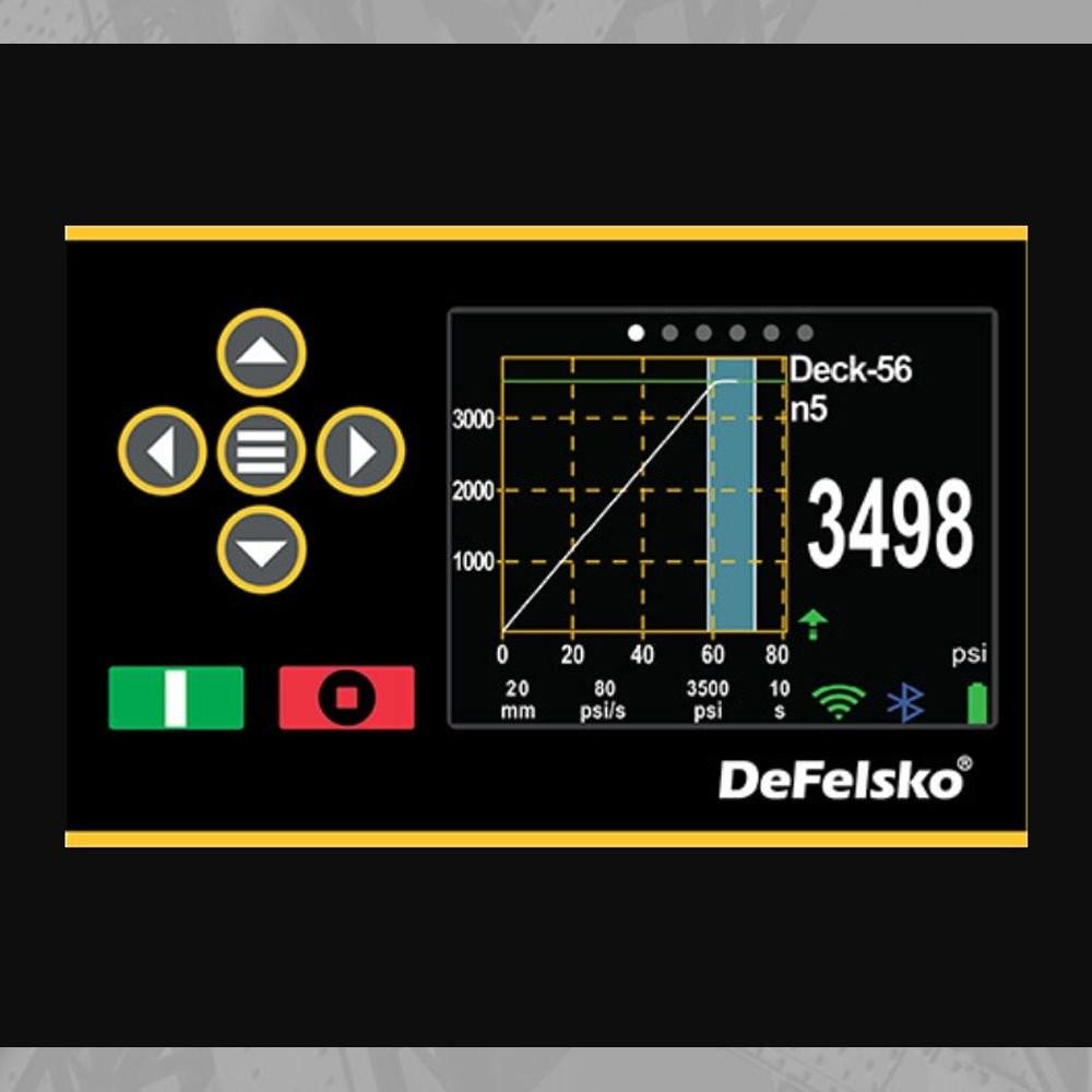 DeFelsko ATA50C เครื่องทดสอบแรงยึดเกาะพื้นผิวแบบอัตโนมัติ Pull-off Adhesion Testers image
