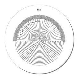 Peak PS-9-10X สเกลเลนส์ No.9 ใช้งานร่วมกับตัวกล้องที่กำลังขยาย 10X แบบเปลี่ยนสเกลเลนส์ได้ image