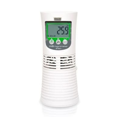 AZ-87601 เครื่องวัดอุณหภูมิกระเปาะเปียกกระเปาะแห้ง