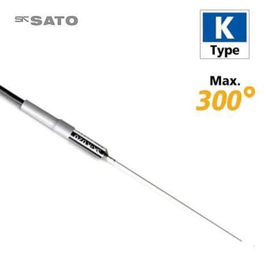 SK Sato SK-K020 โพรบวัดอุณหภูมิตอบสนองไว (Quick Response Probe) Max.300℃ (Type K)