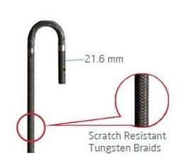 Mitcorp MITC-39D4W-FS-3M-TU-M-Dual โพรบขนาด 3.9mm ยาว 3m ปรับทิศทางได้ 360 องศา สำหรับกล้องส่องท่อรุ่น X2000 (Dual view) image