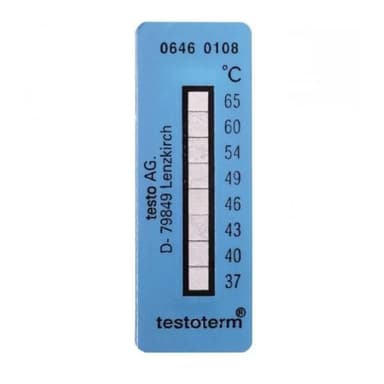 Testoterm แถบวัดอุณหภูมิ 0646 0108 (10pc/pack)