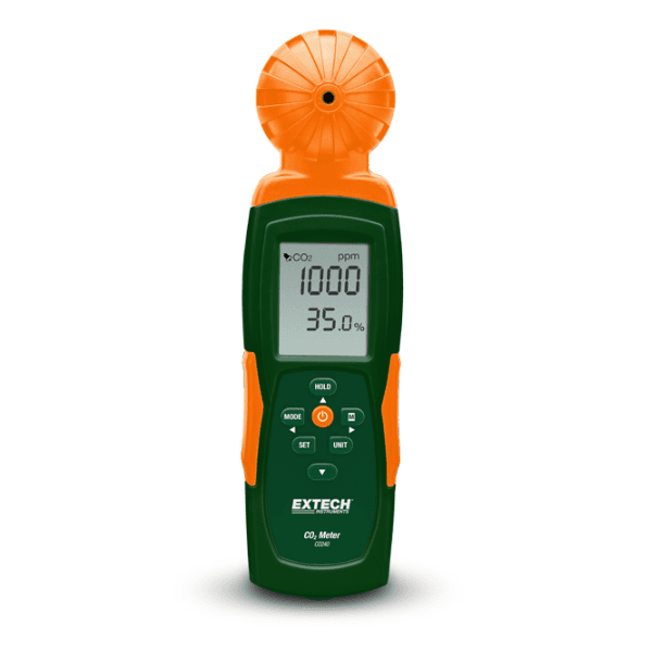 EXTECH EX-CO240 เครื่องวัดก๊าซคาร์บอนไดออกไซด์ Wet Bulb อุณหภูมิ ความชื้น image