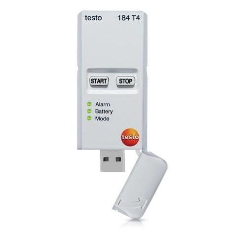 Testo 184-T4 เครื่องบันทึกอุณหภูมิดิจิตอล Temperature Data Logger image