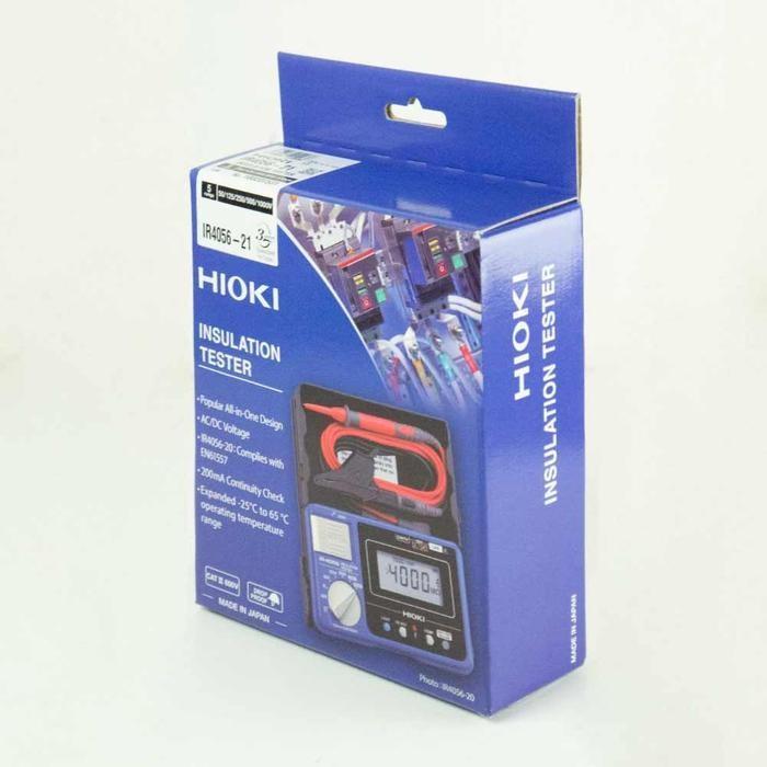 Hioki IR4056-21 เครื่องทดสอบความเป็นฉนวน (Insulation Tester) Economic Model image