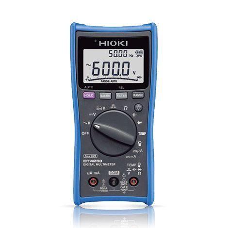 Hioki-DT4253 ดิจิตอลมัลติมิเตอร์ True RMS (MA DC | Temperature) image