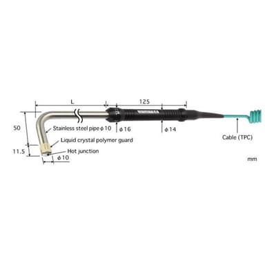 Anritsu S-313E-02-1-TPC1-ASP โพรบวัดอุณหภูมิ High Superior Surface Probes Type E